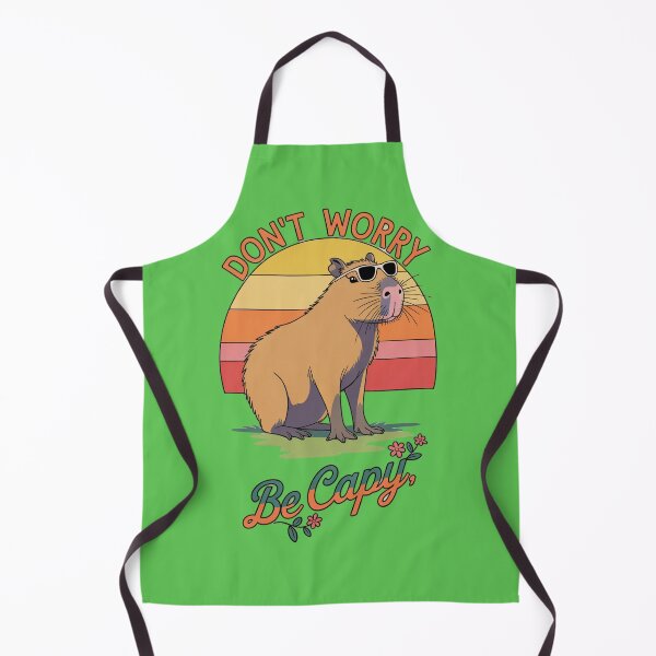 Item preview, Don't worry, Be Capy designed and sold by Pixel-Lair.