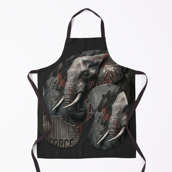 Item preview, HardTech Founder Focus Elephant Basalt Stone Art designed and sold by SavannaStrikes.