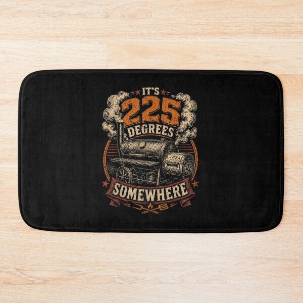 Item preview, Vintage Smoking BBQ Grill Its 225 Degrees Somewhere Pitmaster Grilling Gift designed and sold by LizzyKeiko.