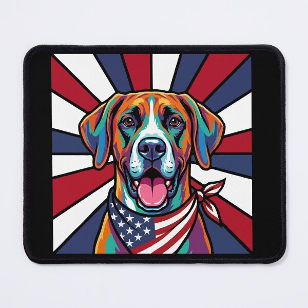Item preview, Great Dane 4th of July Dog – Patriotic USA Puppy Gift designed and sold by The Real Life Symphony.