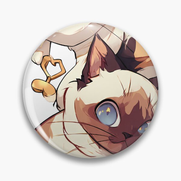 Item preview, Calico Siamese Key designed and sold by pumsquare.