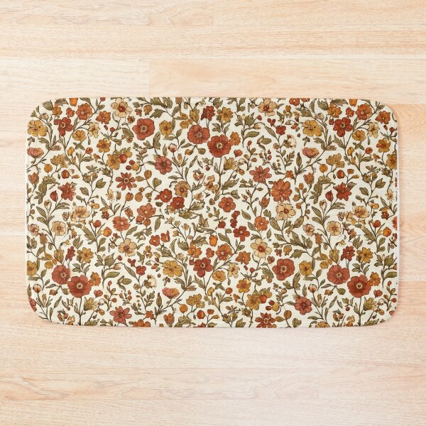 Item preview, Warm Autumn Botanical Floral Pattern designed and sold by TOM JACK.