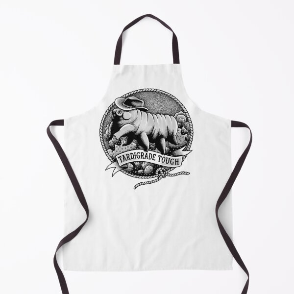 Item preview, Cowboy Tardigrade Tough Western Monochrome Design  designed and sold by Kelsey Worth.