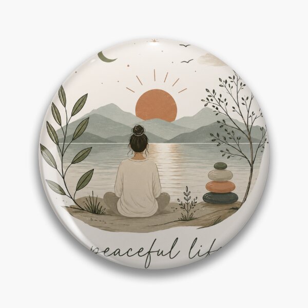 Item preview, Peaceful Life Slow Down, Breathe Deep, Choose Peace designed and sold by Zentroodle.