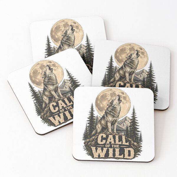 Item preview, Call of the Wild Howling Wolf designed and sold by SRY SHOP.