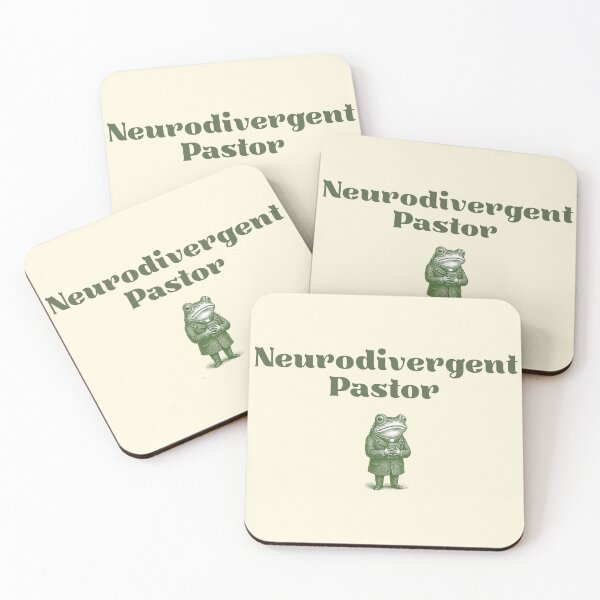 Item preview, Neurodivergent Pastor Frog Vintage Cottagecore Christian Design designed and sold by Alt Christian.