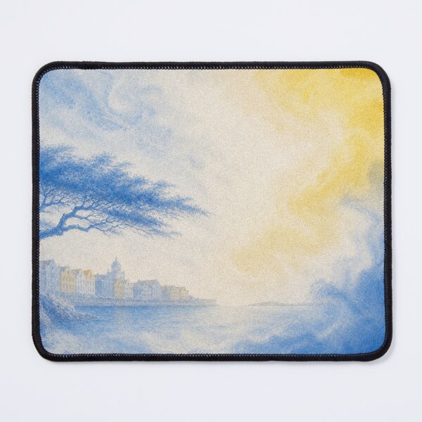 Item preview, Curacao Watercolor Travel Illustration designed and sold by AHOK-lab.