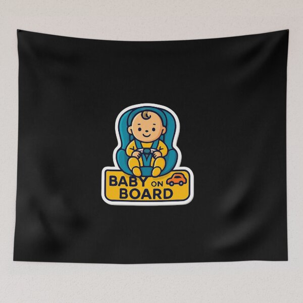 Item preview, baby on board designed and sold by ELdante.