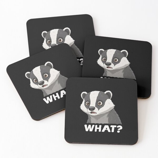 Item preview, Funny Badger What Humor Meme Zoo Boys Girls Kids designed and sold by rafaeltto.