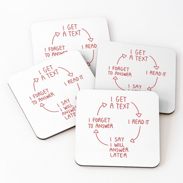 Item preview, I Get A Text I Read I Say I Will Answer Later I Forget To Answer designed and sold by Methahshop.