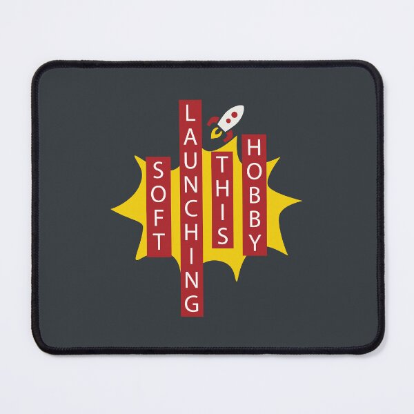 Item preview, Soft Launching This Hobby Rocket Retro Graphic designed and sold by ANJ Designs.