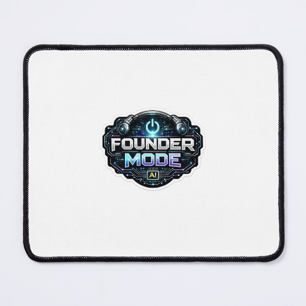 Item preview, Founder Mode AI Sticker – Entrepreneur Mindset & Startup Builder Design designed and sold by Finbot Studio.