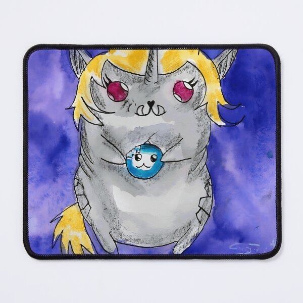 Item preview, Caticorn Fantasy Creature Magical Pet designed and sold by MOtilenJander.