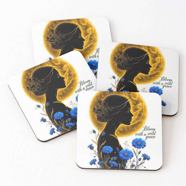 Item preview, Bloom With A Wild Grace Silhouette designed and sold by Sovereign Supply Co..