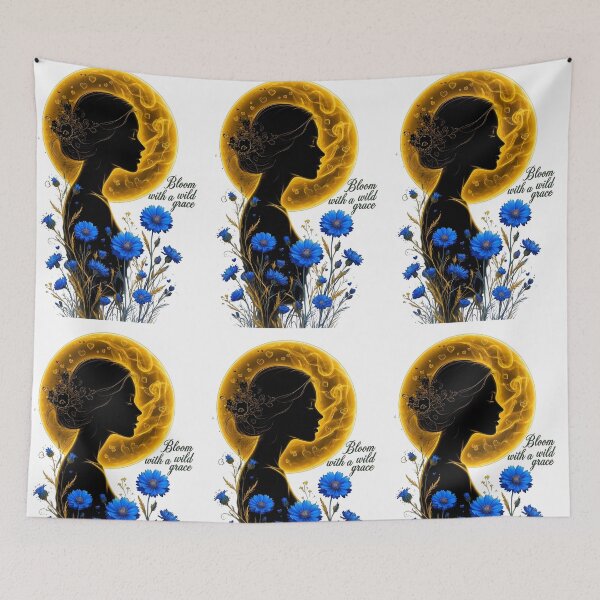 Item preview, Bloom With A Wild Grace Silhouette designed and sold by Sovereign Supply Co..