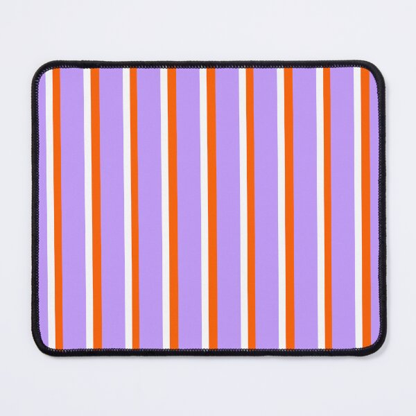 Item preview, Purple with Orange and White Stripes Pattern designed and sold by OneThreeSix.