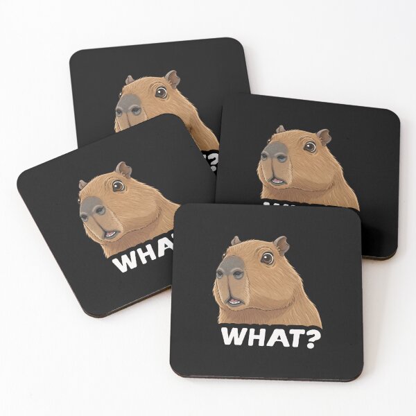 Item preview, Funny Capybara What Humor Meme Zoo Boys Girls Kids designed and sold by rafaeltto.