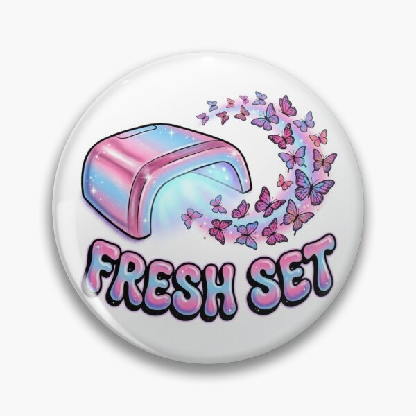 Item preview, Aesthetic Y2K Fresh Set Gel Nail designed and sold by DuckOddity.