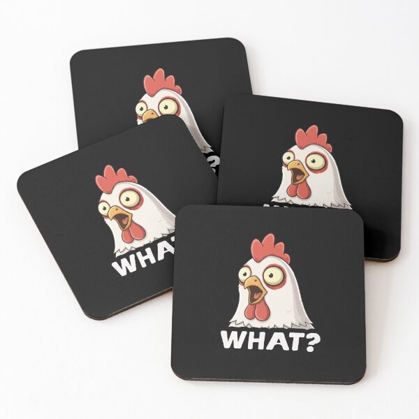 Item preview, Funny Chicken What Humor Meme Zoo Boys Girls Kids designed and sold by rafaeltto.