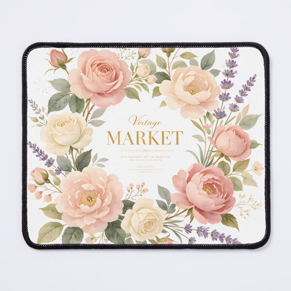 Item preview, Flower Market designed and sold by Elegant Serif Studio.