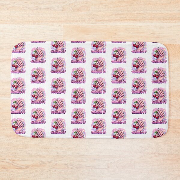 Item preview, Retro Y2K Pink French Tip Nailed It designed and sold by DuckOddity.