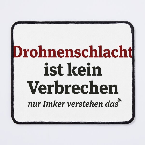 Item preview, Drone warfare is not a crime. Funny beekeeper saying. designed and sold by BoosterShop.