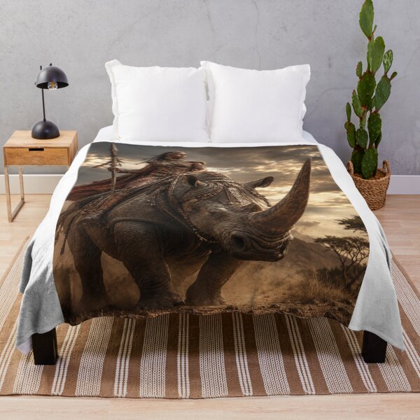Item preview, Queen of the Last Rhinoceros designed and sold by ITSimagination.