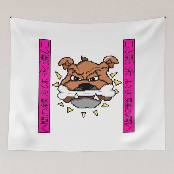 Item preview, Angry Bulldog Japanese Aesthetic designed and sold by RetroRlx.
