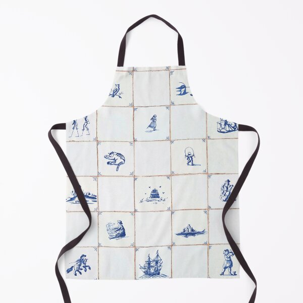 Item preview, Delft Tile Every Other designed and sold by Sparrow Designs.