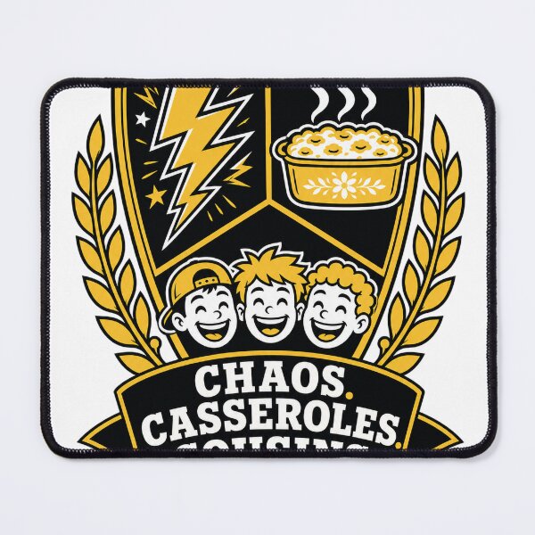 Item preview, Gold Family Reunion Chaos Casseroles Cousins designed and sold by VisualArtsOasis.
