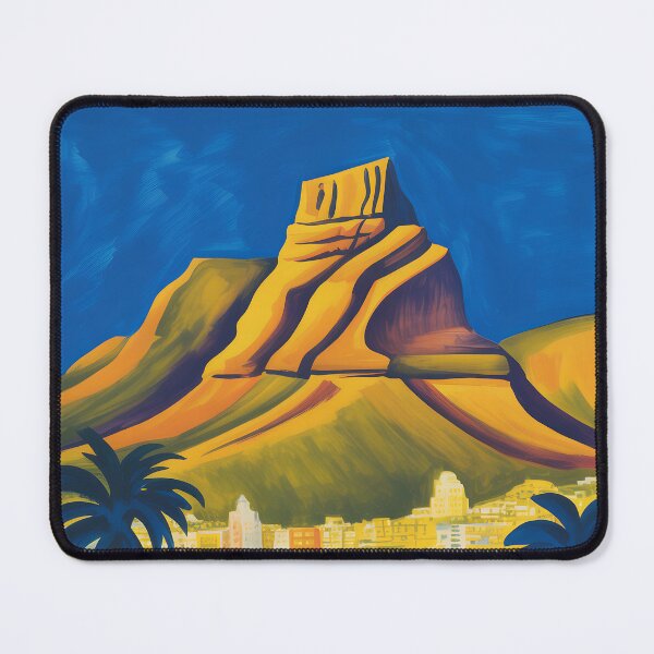 Item preview, Vintage travel poster of Cape Town, South Africa designed and sold by PrintableTravel.