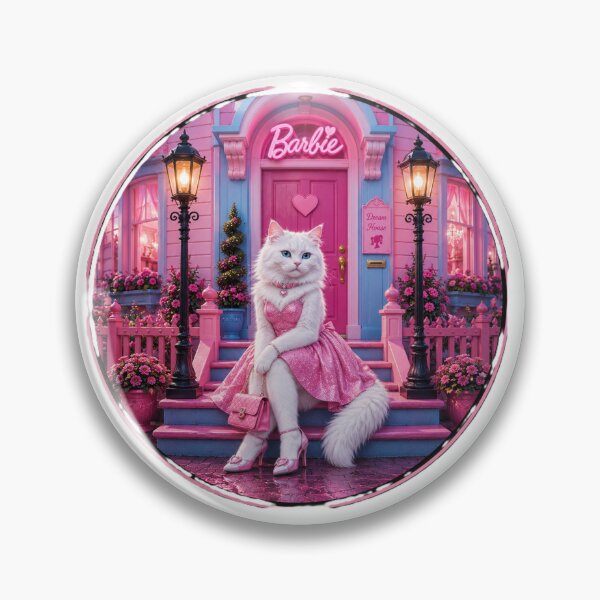 Item preview, Pink Dream House Fashion Cat designed and sold by AstraDrip Studio.