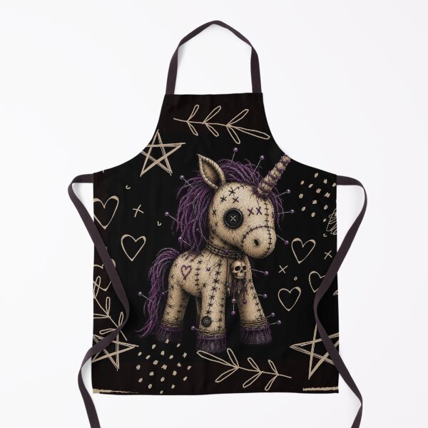 Item preview, VooDoo Unicorn Doll - Ghotic Witchy Stuffed Animal Design designed and sold by CaylaTay.