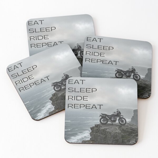 Item preview, EAT SLEEP RIDE REPEAT designed and sold by FeelFlow.