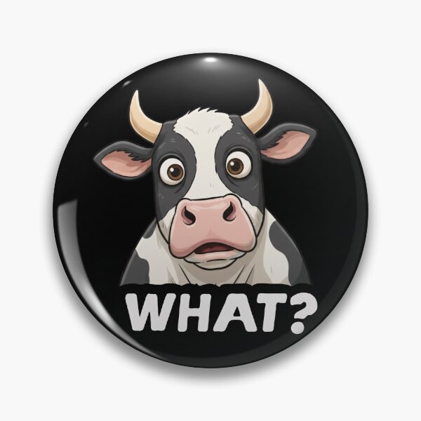 Item preview, Funny Cow What Humor Meme Zoo Boys Girls Kids designed and sold by rafaeltto.