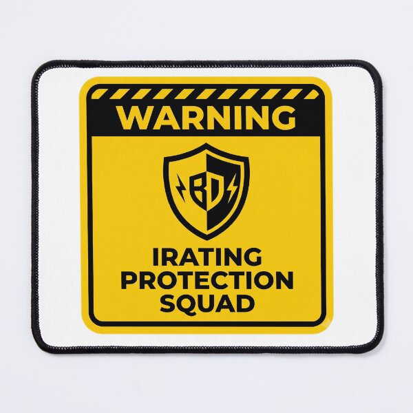 Item preview, iRating Protection Squad - Sim Racing Humor designed and sold by GarageGraphics.