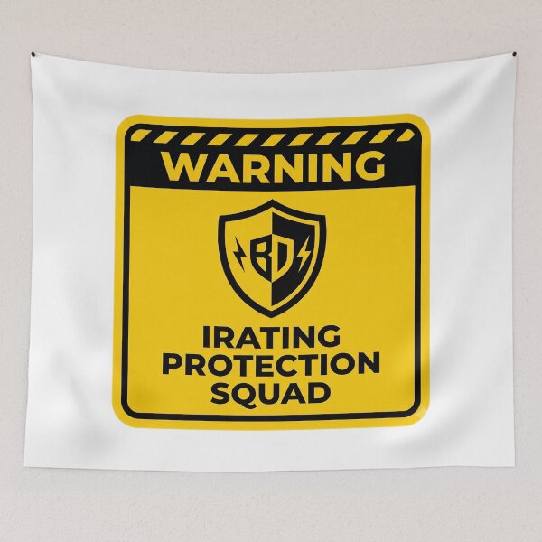 Item preview, iRating Protection Squad - Sim Racing Humor designed and sold by GarageGraphics.