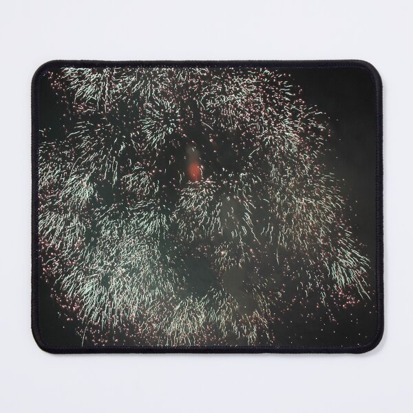 Item preview, Fireworks Burst Over Dark Sky, Long Exposure Celebration Night Display designed and sold by Nmallia.