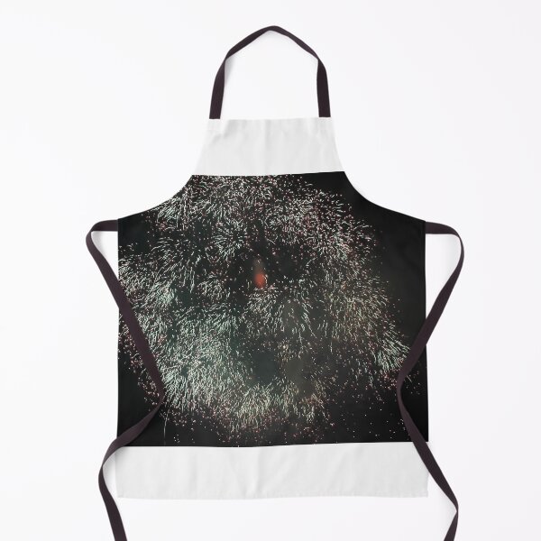 Item preview, Fireworks Burst Over Dark Sky, Long Exposure Celebration Night Display designed and sold by Nmallia.