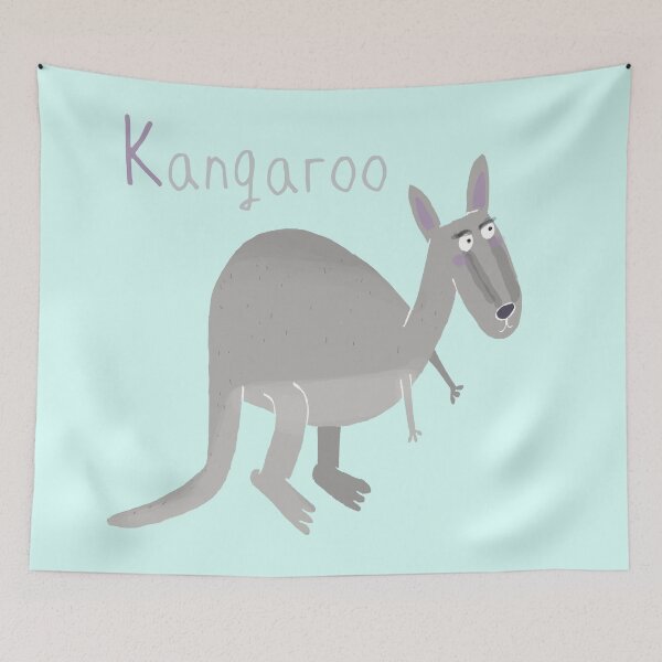 Item preview, Kangaroo By Childrens Artist Carla Daly designed and sold by Carla Daly.