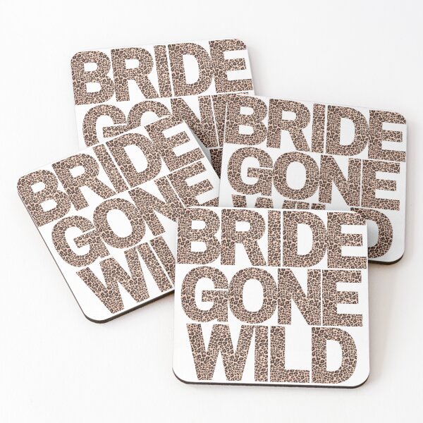 Item preview, Bride Gone Wild Cheetah print designed and sold by Hockeybrat26.