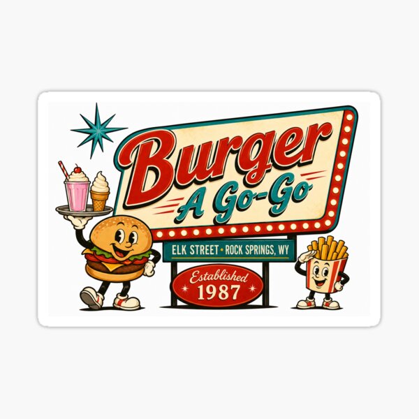 Item preview, Burger A Go-Go designed and sold by ChipFlorida.
