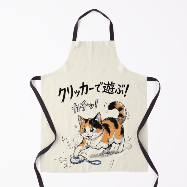 Item preview, Cat playing with clickers designed and sold by Coolparrotgirl.