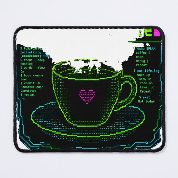 Item preview, Programmer Dark Mode Coffee Command designed and sold by VisualArtsOasis.