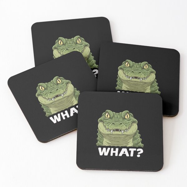 Item preview, Funny Crocodile What Humor Meme Zoo Boys Girls Kids designed and sold by rafaeltto.