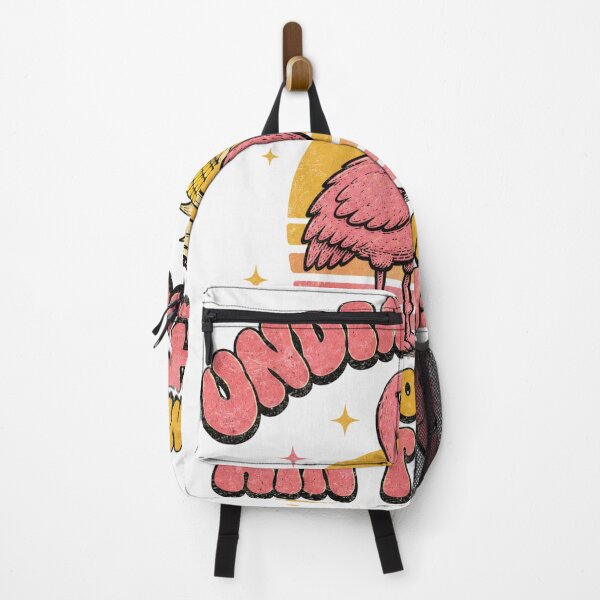 Item preview, Undiagnosed But Something Ain't Right Flamingo With Corn Retro Meme designed and sold by Region.