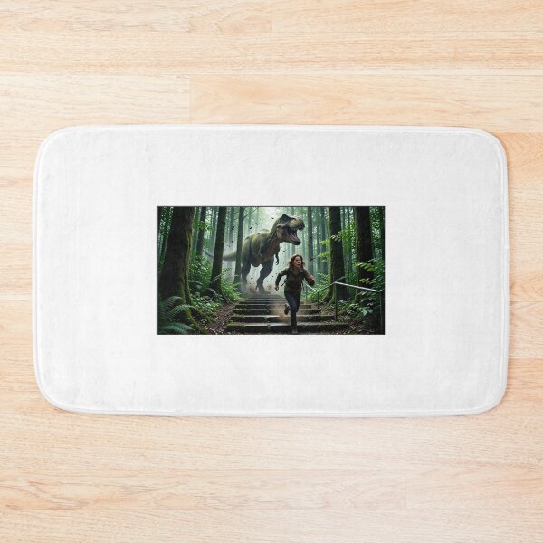 Item preview, Dinosaur Chase in the Forest designed and sold by pasalagabriela.