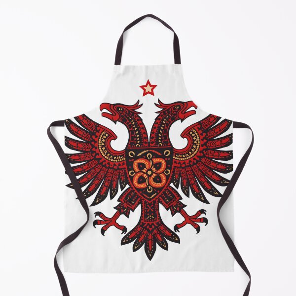 Item preview, Aztec Eagle Tribal Art — Red and Black Mandala Bird Design designed and sold by Luna-Flow.