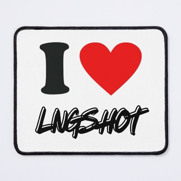 Item preview, I Love LNGSHOT Text K-pop designed and sold by lydiamoon1.