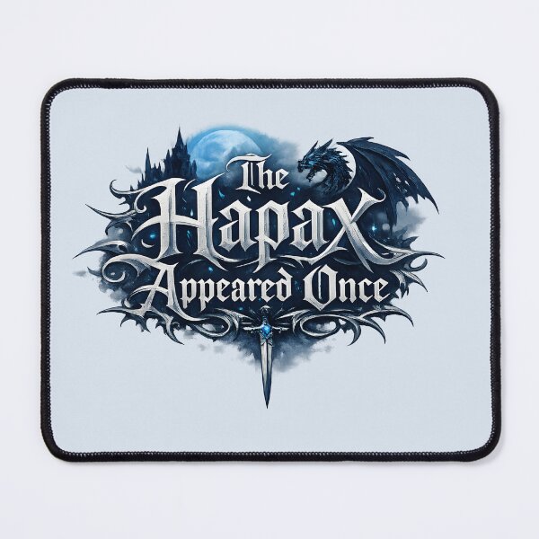 Item preview, The Hapax Appeared Once designed and sold by Nerd Romance Café.